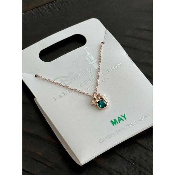 Swarovski Rose Gold Minnie May Birthstone Necklace - Picture 1 of 1